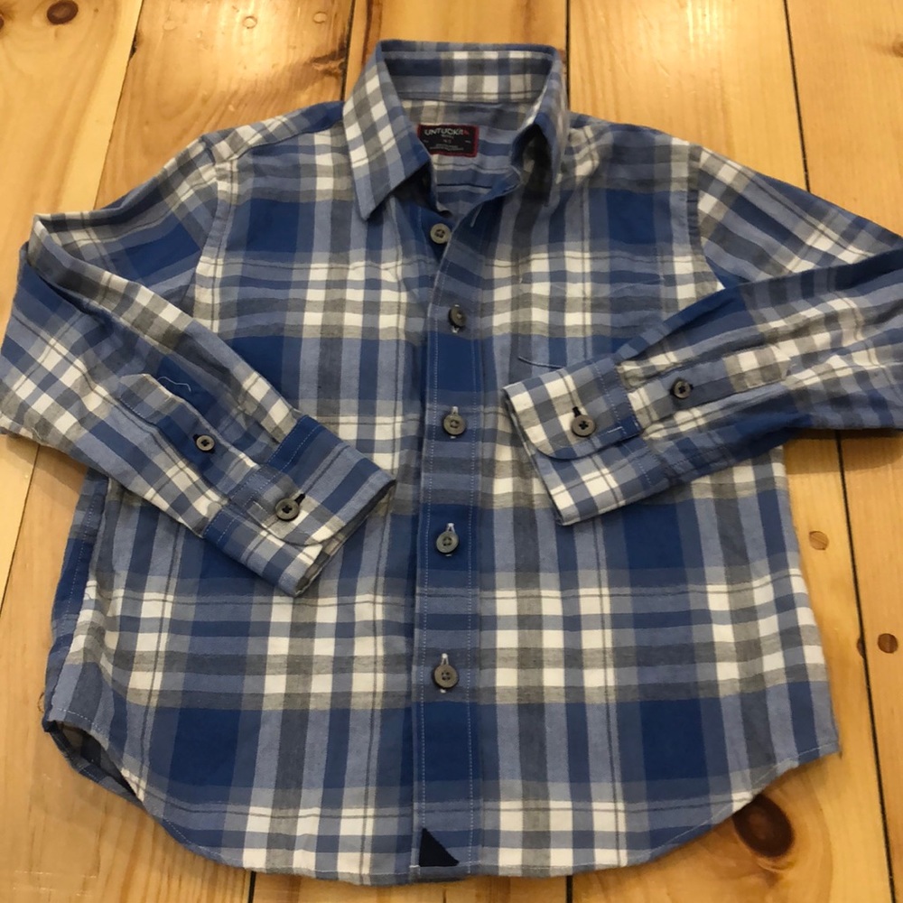Boys UNTUCKit 4-5 cotton button down